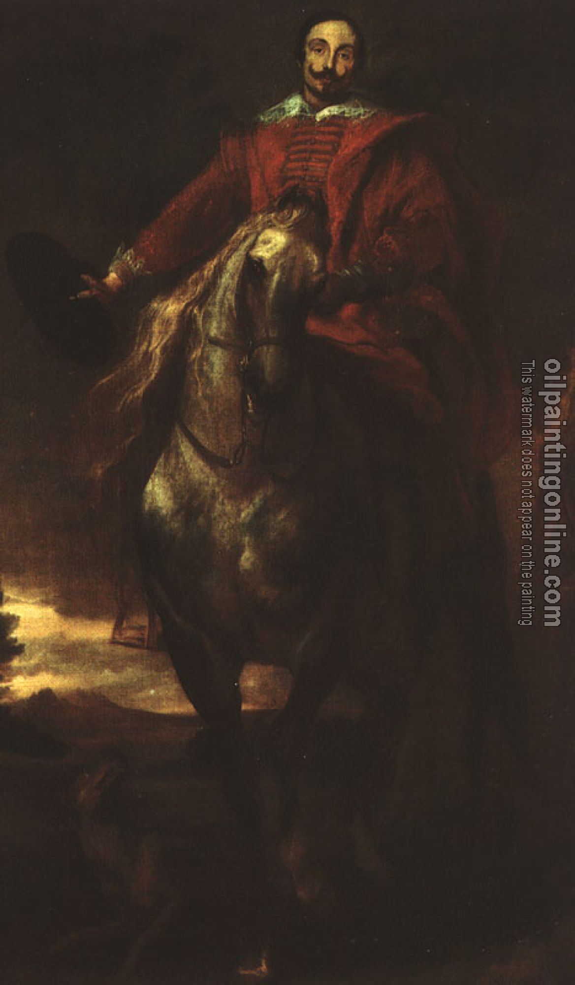 Dyck, Anthony van - Portrait of the Painter Cornelis de Wae